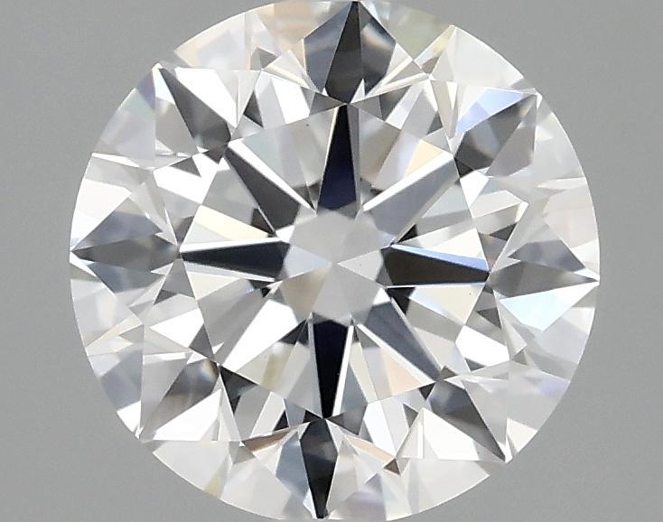 2.08 Carat Round Shaped Ideal Cut VVS2 IGI Certified Lab Grown Diamond