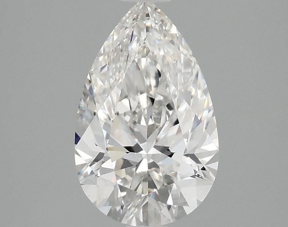 1.98 Carat Pear Shaped Ideal Cut VVS2 IGI Certified Lab Grown Diamond
