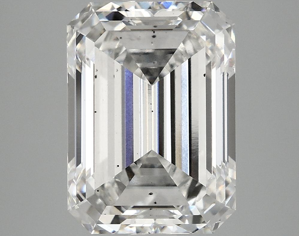 5.02 Carat Emerald Shaped Excellent Cut SI1 IGI Certified Lab Grown Diamond