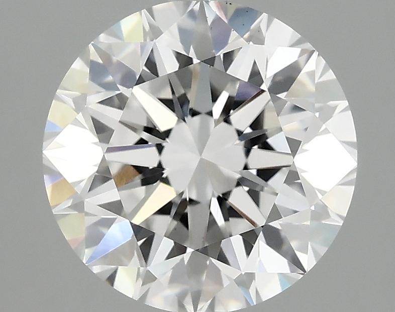 3.09 Carat Round Shaped Excellent Cut VS1 IGI Certified Lab Grown Diamond