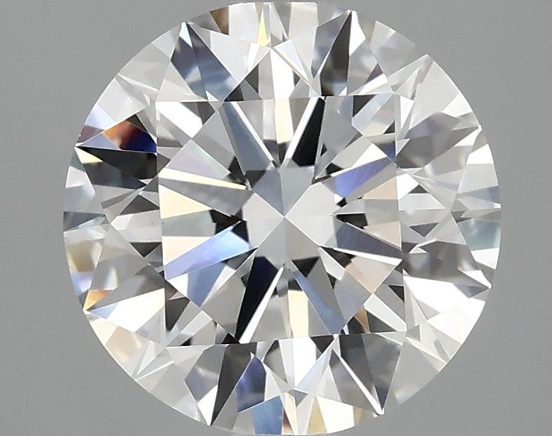 3.06 Carat Round Shaped Ideal Cut VVS2 IGI Certified Lab Grown Diamond