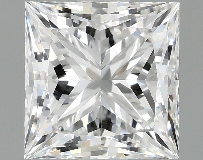 1.56 Carat Princess Shaped Ideal Cut VVS2 IGI Certified Lab Grown Diamond