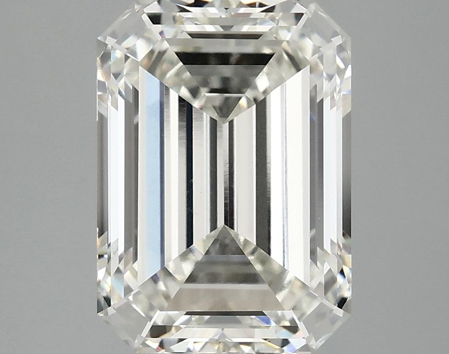 3.01 Carat Emerald Shaped Excellent Cut VVS2 IGI Certified Lab Grown Diamond