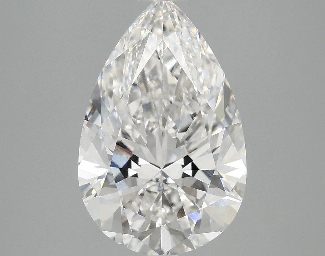 3.07 Carat Pear Shaped Ideal Cut VS1 IGI Certified Lab Grown Diamond