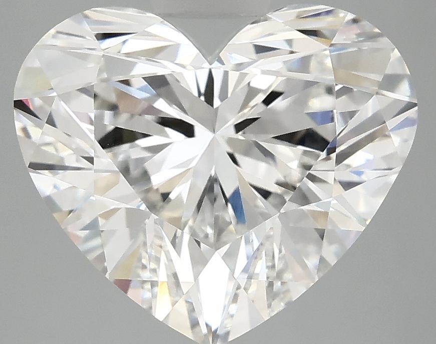 5.03 Carat Heart Shaped Excellent Cut VVS2 IGI Certified Lab Grown Diamond