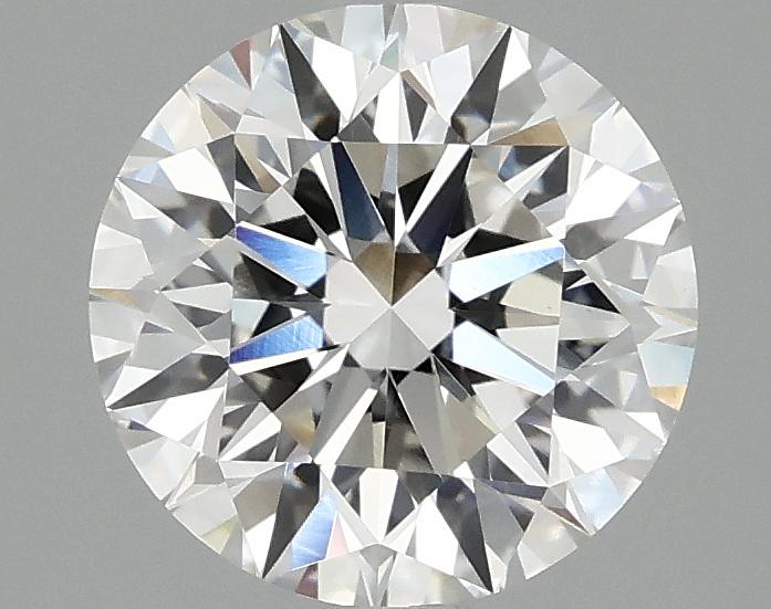 2.03 Carat Round Shaped Excellent Cut VVS2 IGI Certified Lab Grown Diamond