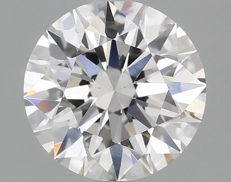 1.55 Carat Round Shaped Ideal Cut VS2 IGI Certified Lab Grown Diamond