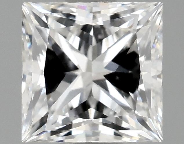 0.98 Carat Princess Shaped Ideal Cut VVS2 IGI Certified Lab Grown Diamond