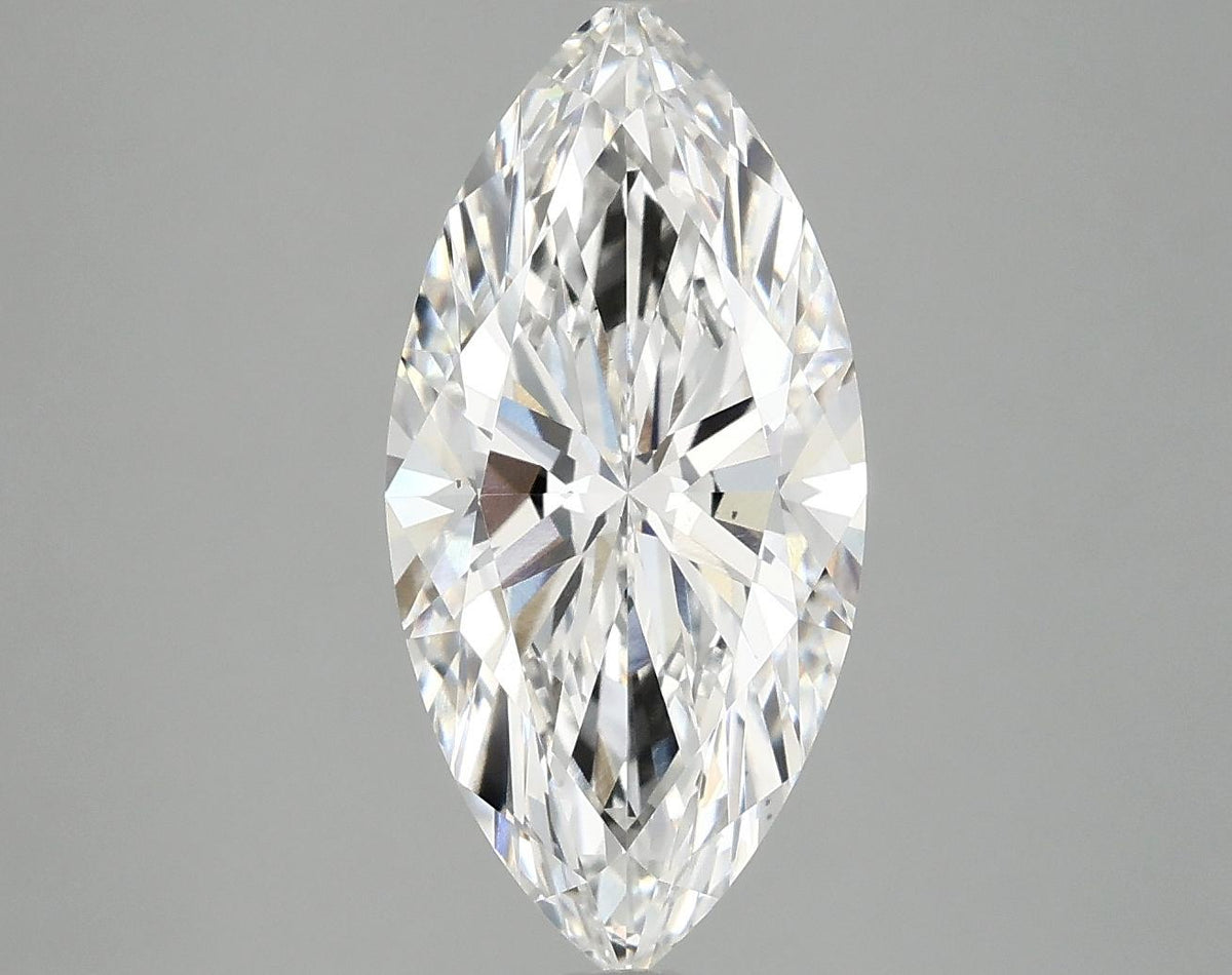 3.09 Carat Marquise Shaped Excellent Cut VS2 IGI Certified Lab Grown Diamond