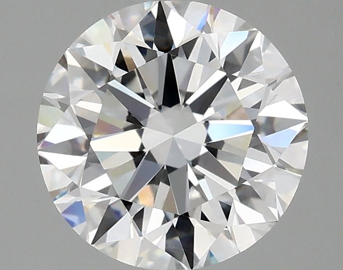 2.03 Carat Round Shaped Excellent Cut VVS2 IGI Certified Lab Grown Diamond