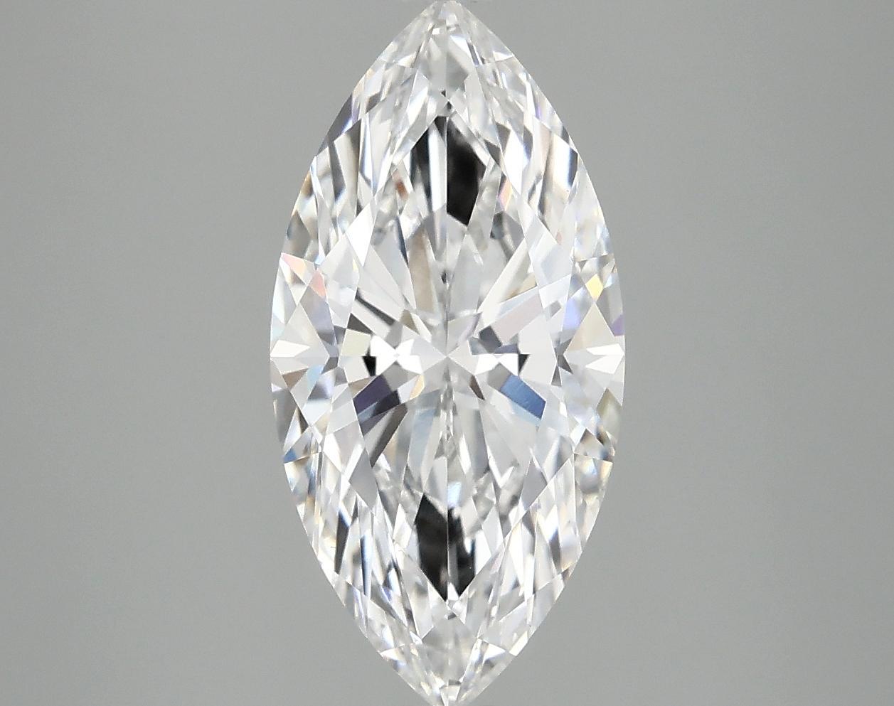 3.05 Carat Marquise Shaped Ideal Cut VS1 IGI Certified Lab Grown Diamond