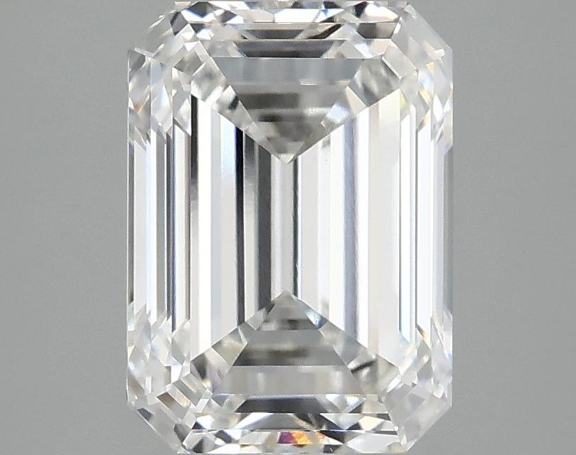 3.03 Carat Emerald Shaped Excellent Cut VVS2 IGI Certified Lab Grown Diamond