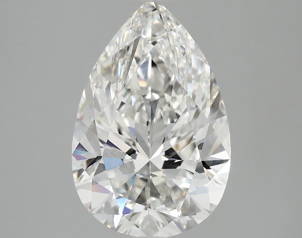 3.09 Carat Pear Shaped Excellent Cut VS1 IGI Certified Lab Grown Diamond
