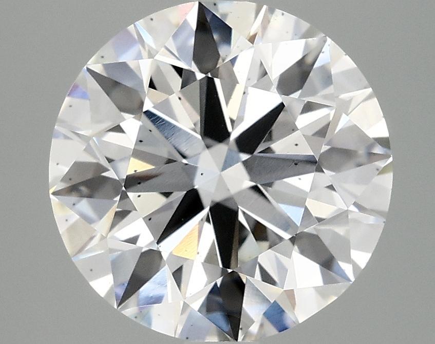 3.85 Carat Round Shaped Ideal Cut SI1 IGI Certified Lab Grown Diamond