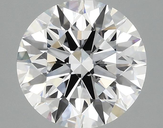 2.07 Carat Round Shaped Excellent Cut VVS2 IGI Certified Lab Grown Diamond