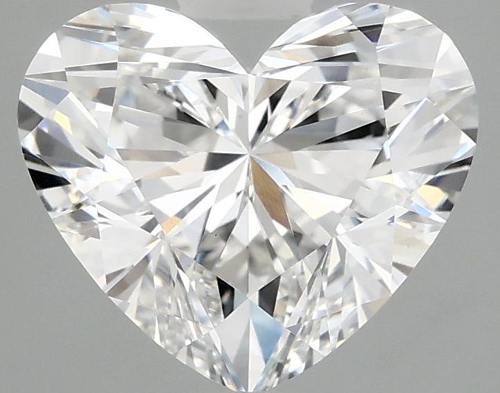 2.96 Carat Heart Shaped Ideal Cut VS1 IGI Certified Lab Grown Diamond
