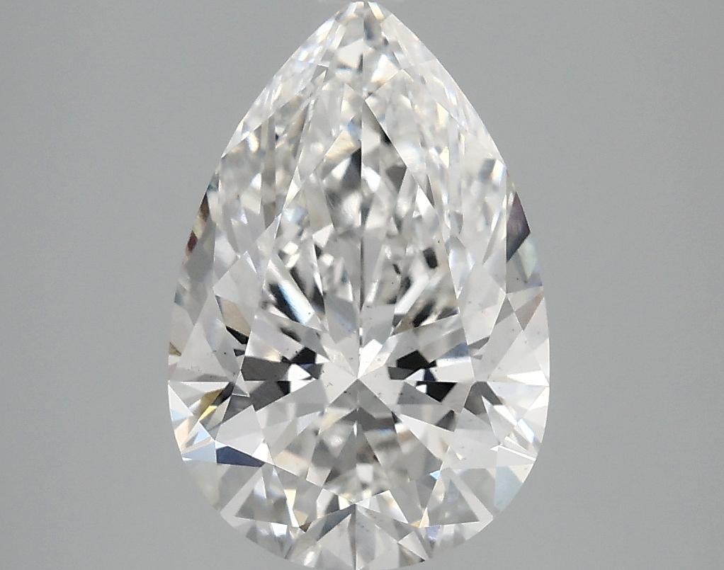3.07 Carat Pear Shaped Excellent Cut VS2 IGI Certified Lab Grown Diamond