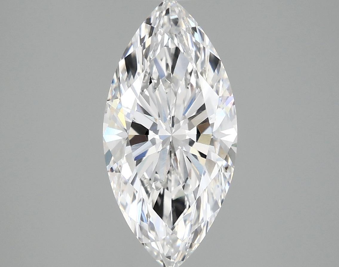 2.09 Carat Marquise Shaped Ideal Cut VVS2 IGI Certified Lab Grown Diamond