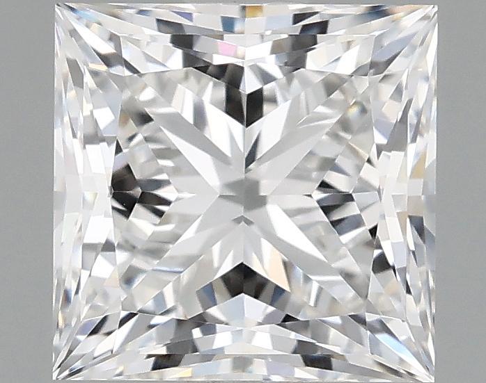 1.57 Carat Princess Shaped Ideal Cut VVS2 IGI Certified Lab Grown Diamond