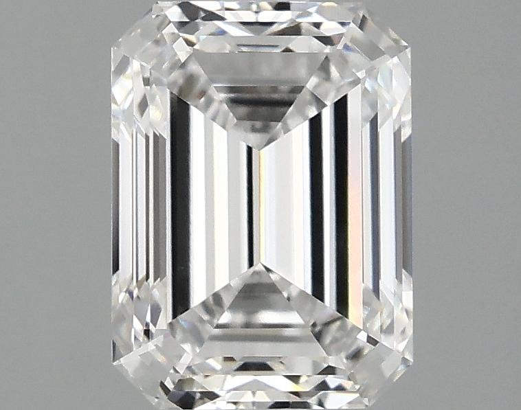 2.01 Carat Emerald Shaped Excellent Cut VVS2 IGI Certified Lab Grown Diamond