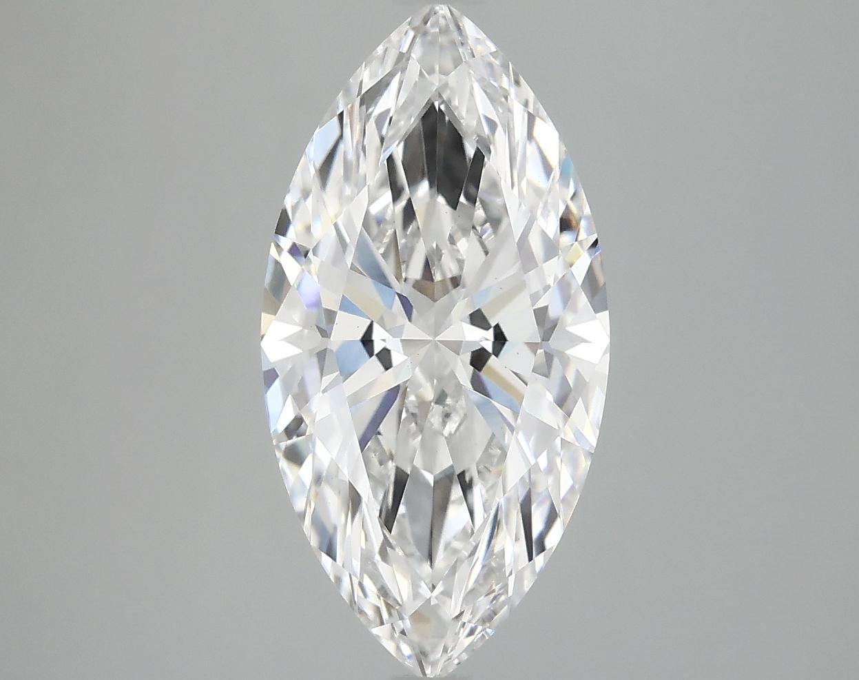 3.09 Carat Marquise Shaped Ideal Cut VS1 IGI Certified Lab Grown Diamond
