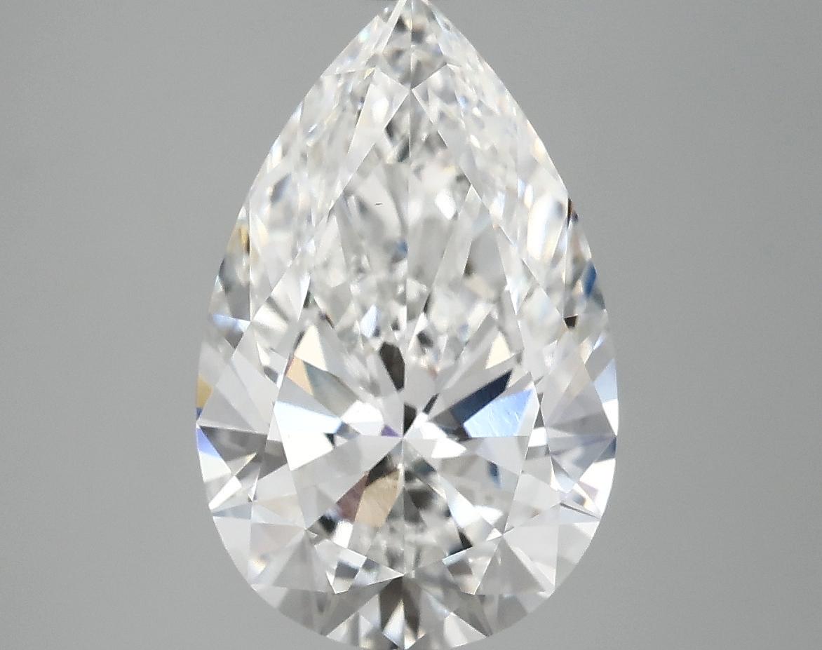3.93 Carat Pear Shaped Ideal Cut VS1 IGI Certified Lab Grown Diamond