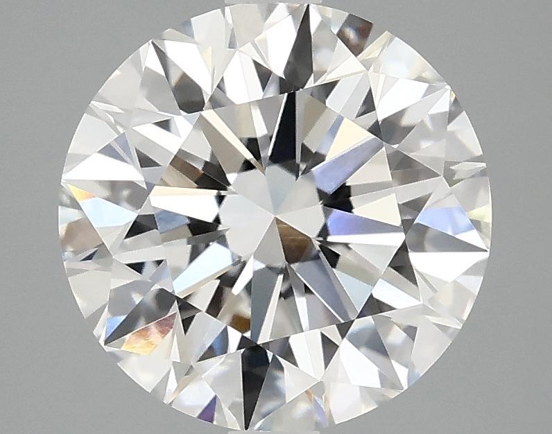 3.04 Carat Round Shaped Ideal Cut VVS2 IGI Certified Lab Grown Diamond