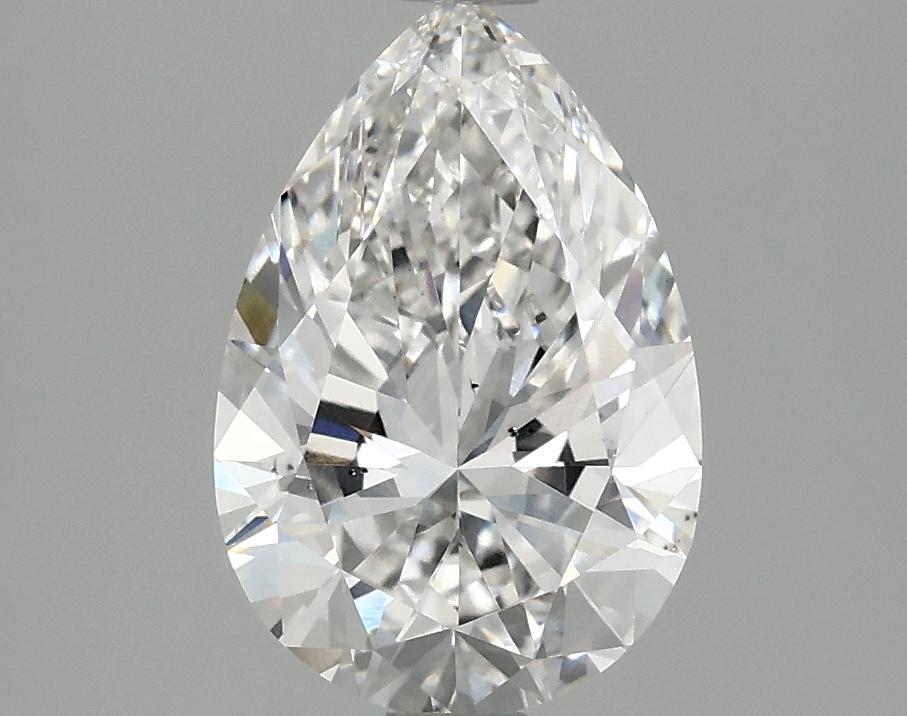 2.04 Carat Pear Shaped Excellent Cut SI1 IGI Certified Lab Grown Diamond