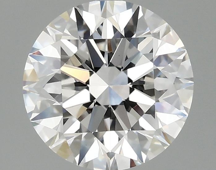 2.05 Carat Round Shaped Excellent Cut VVS2 IGI Certified Lab Grown Diamond