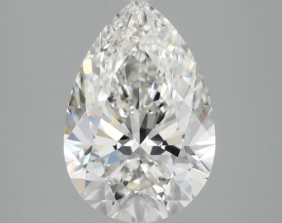 2.4 Carat Pear Shaped Excellent Cut VVS2 IGI Certified Lab Grown Diamond