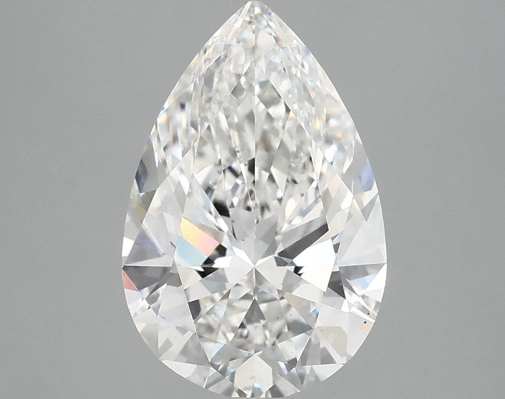 3.05 Carat Pear Shaped Excellent Cut VS1 IGI Certified Lab Grown Diamond