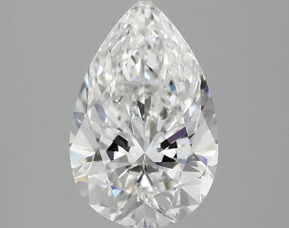 2.09 Carat Pear Shaped Ideal Cut VVS2 IGI Certified Lab Grown Diamond
