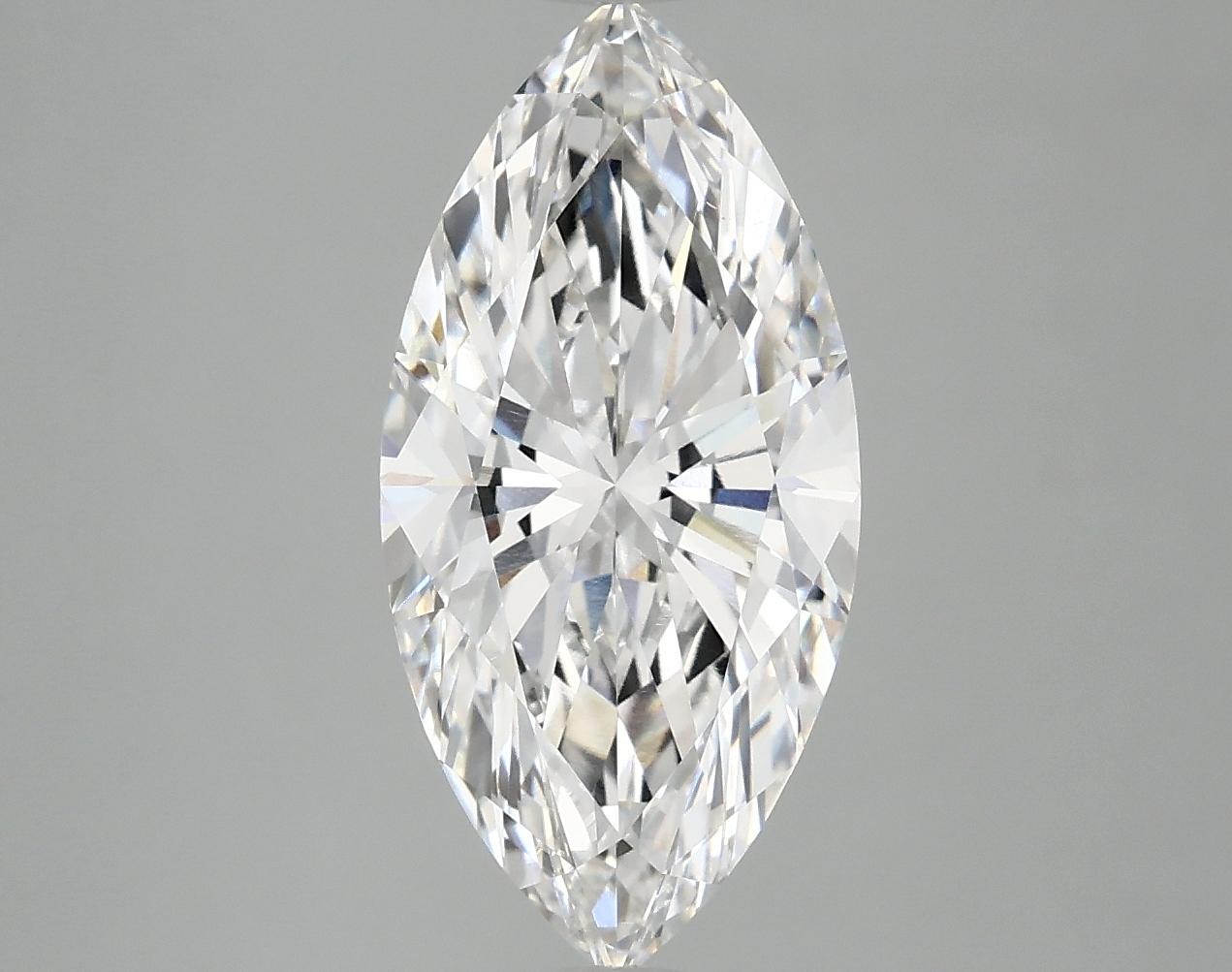 3.04 Carat Marquise Shaped Ideal Cut VS1 IGI Certified Lab Grown Diamond