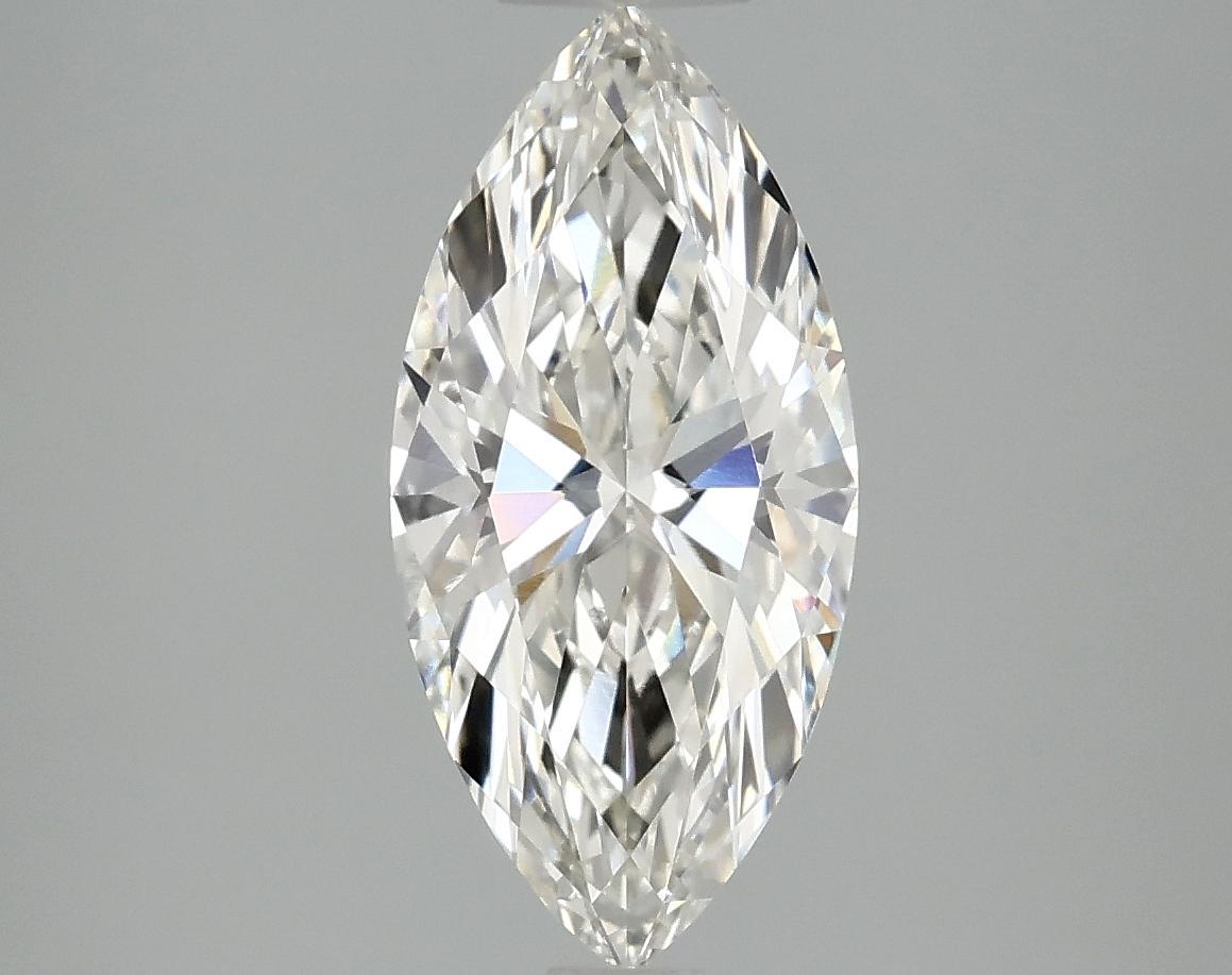 2.08 Carat Marquise Shaped Excellent Cut VVS2 IGI Certified Lab Grown Diamond