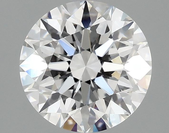 2.03 Carat Round Shaped Excellent Cut VVS2 IGI Certified Lab Grown Diamond