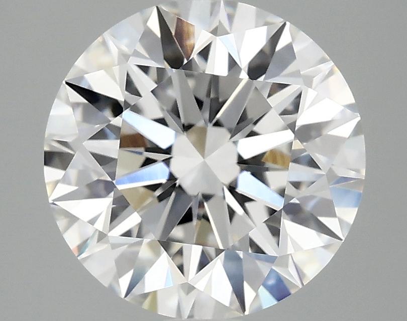 3.07 Carat Round Shaped Excellent Cut VVS2 IGI Certified Lab Grown Diamond