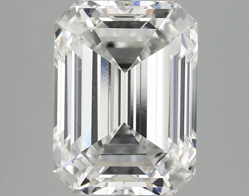 3.09 Carat Emerald Shaped Excellent Cut VS1 IGI Certified Lab Grown Diamond