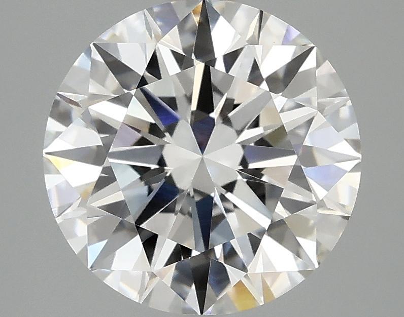3.09 Carat Round Shaped Ideal Cut VVS2 IGI Certified Lab Grown Diamond