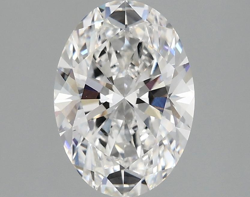 1.5 Carat Oval Shaped Ideal Cut VVS2 IGI Certified Lab Grown Diamond