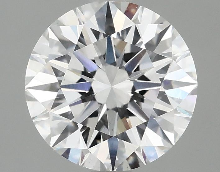 2.09 Carat Round Shaped Excellent Cut VS1 IGI Certified Lab Grown Diamond