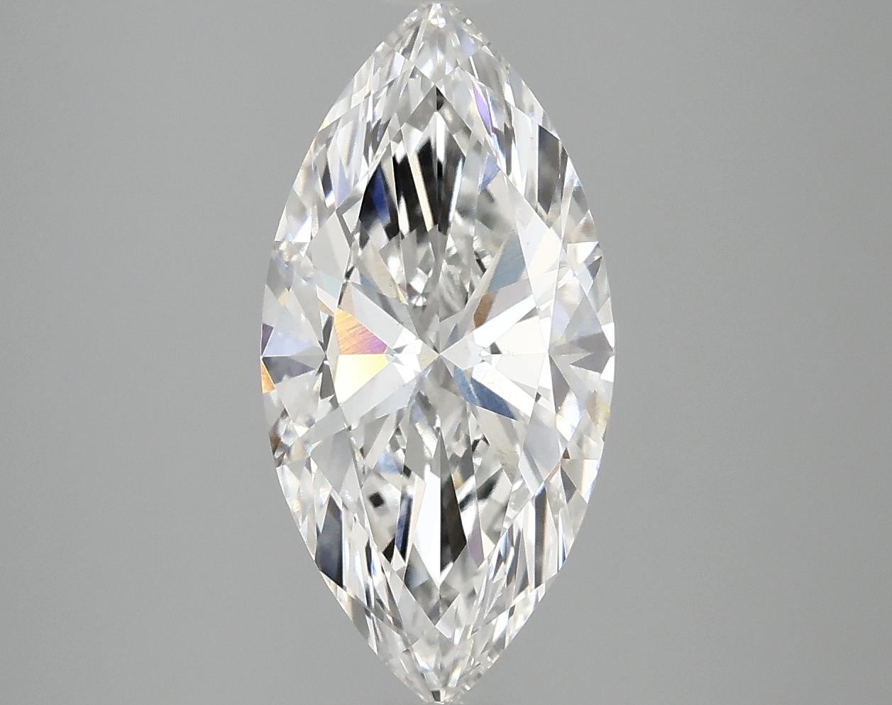 2.98 Carat Marquise Shaped Ideal Cut VS1 IGI Certified Lab Grown Diamond