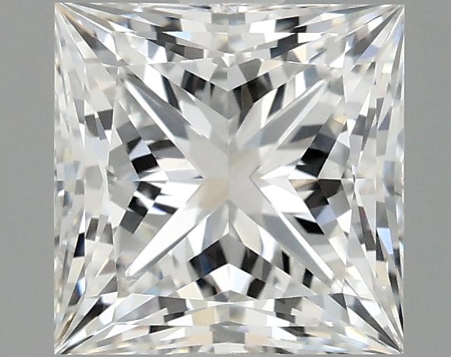 1.59 Carat Princess Shaped Ideal Cut VVS2 IGI Certified Lab Grown Diamond