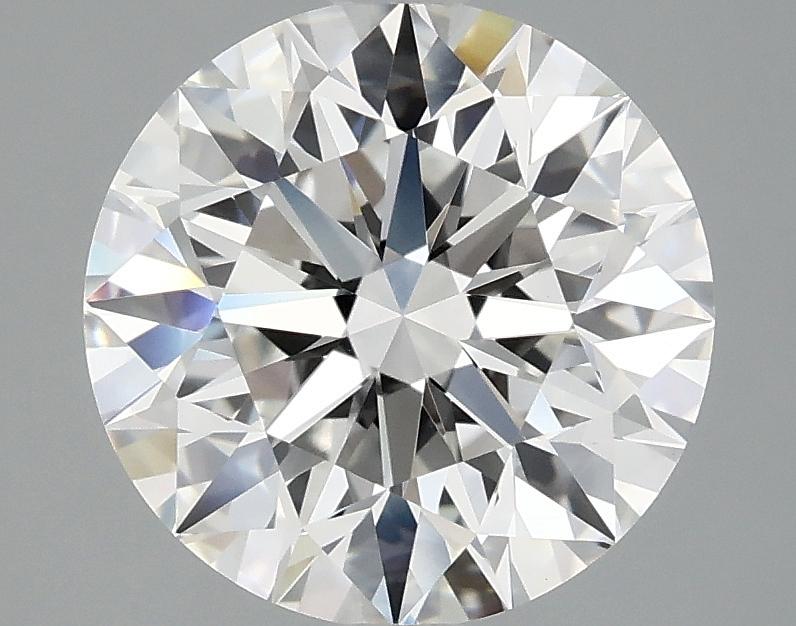 3.06 Carat Round Shaped Excellent Cut VVS2 IGI Certified Lab Grown Diamond