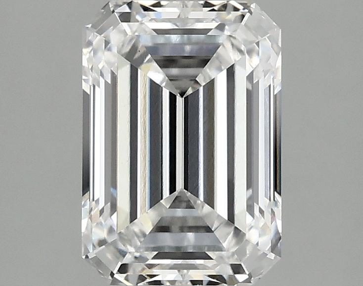 2.04 Carat Emerald Shaped Ideal Cut VVS2 IGI Certified Lab Grown Diamond