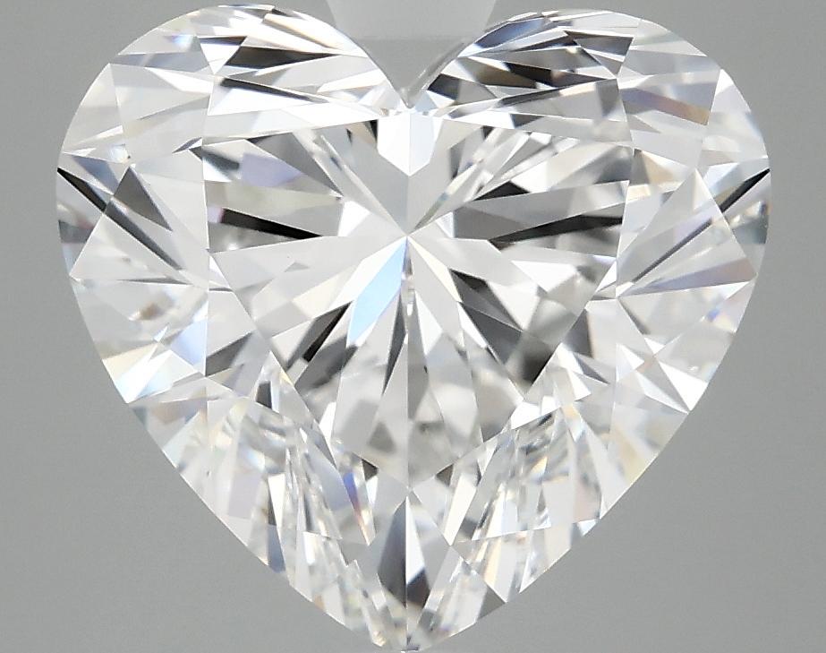5.05 Carat Heart Shaped Ideal Cut VVS2 IGI Certified Lab Grown Diamond
