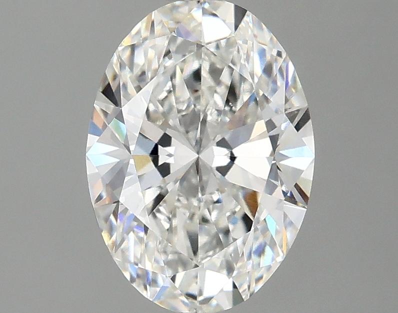 1.58 Carat Oval Shaped Ideal Cut VVS2 IGI Certified Lab Grown Diamond