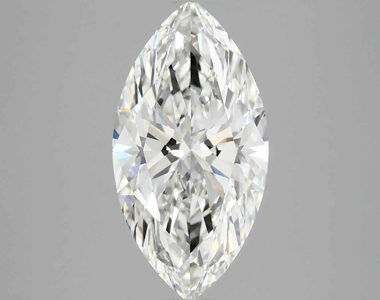 3.08 Carat Marquise Shaped Ideal Cut VS1 IGI Certified Lab Grown Diamond