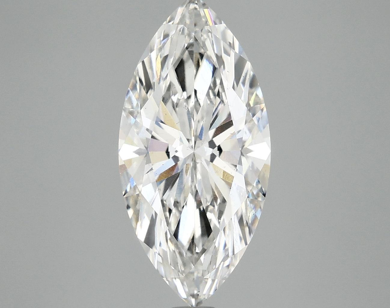 3.07 Carat Marquise Shaped Excellent Cut VS2 IGI Certified Lab Grown Diamond