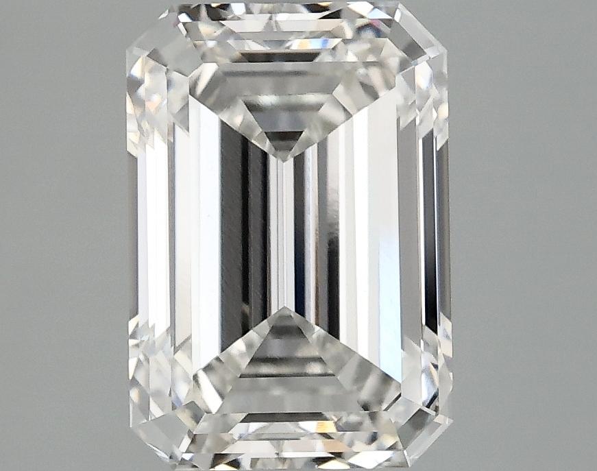3.13 Carat Emerald Shaped Ideal Cut VVS2 IGI Certified Lab Grown Diamond