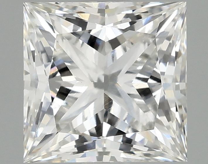 1.59 Carat Princess Shaped Ideal Cut VVS2 IGI Certified Lab Grown Diamond